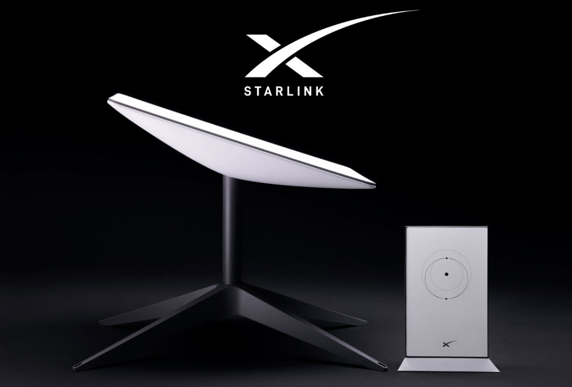 spacex starlink dish