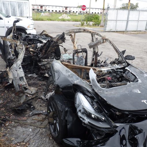 tesla crash