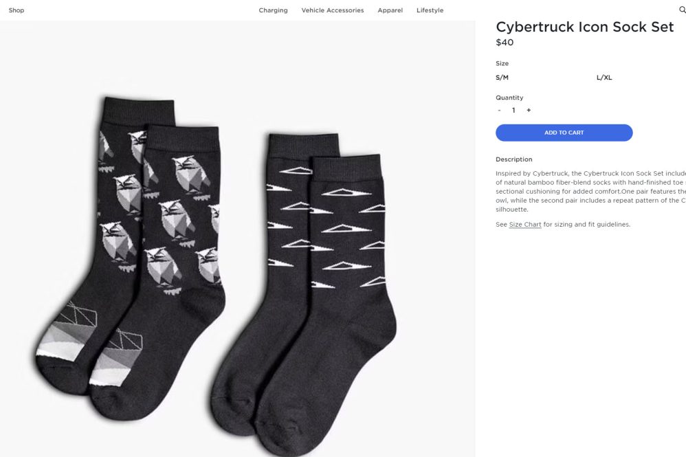 tesla socks
