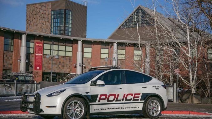 CWU police Model Y