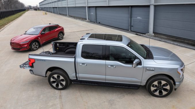 F150 charging other EV
