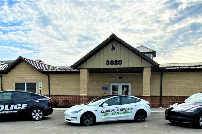 clinton township teslas