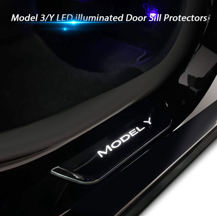 Door Sill Area Protection - PPF for Model Y - TESBROS