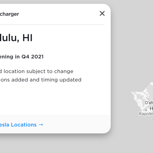 honolulu supercharger