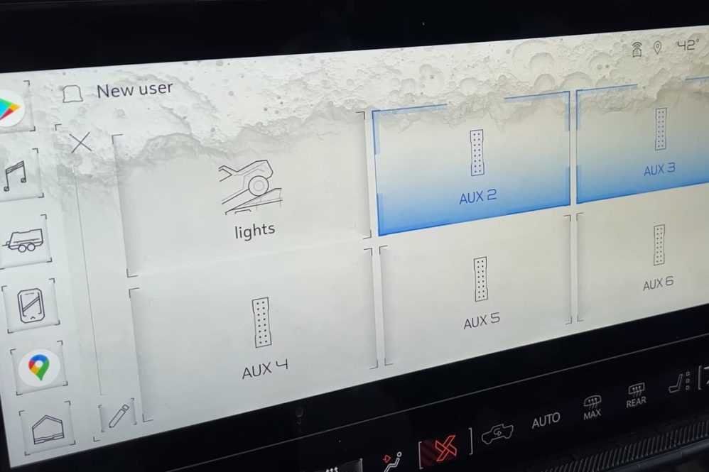 hummer lights button