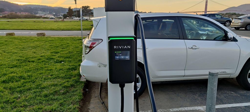 rivian charger crissy field