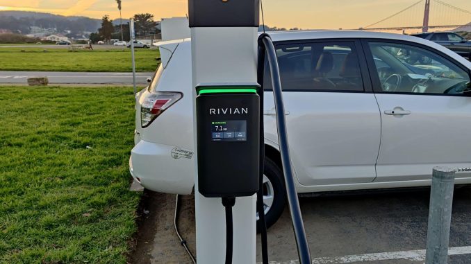 rivian charger crissy field