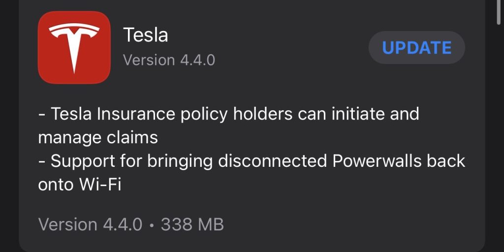 You can now check your Tesla