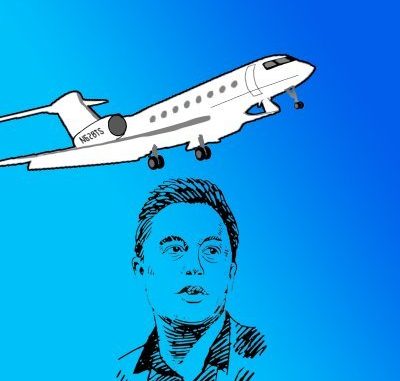 Musk's Jet Twitter account