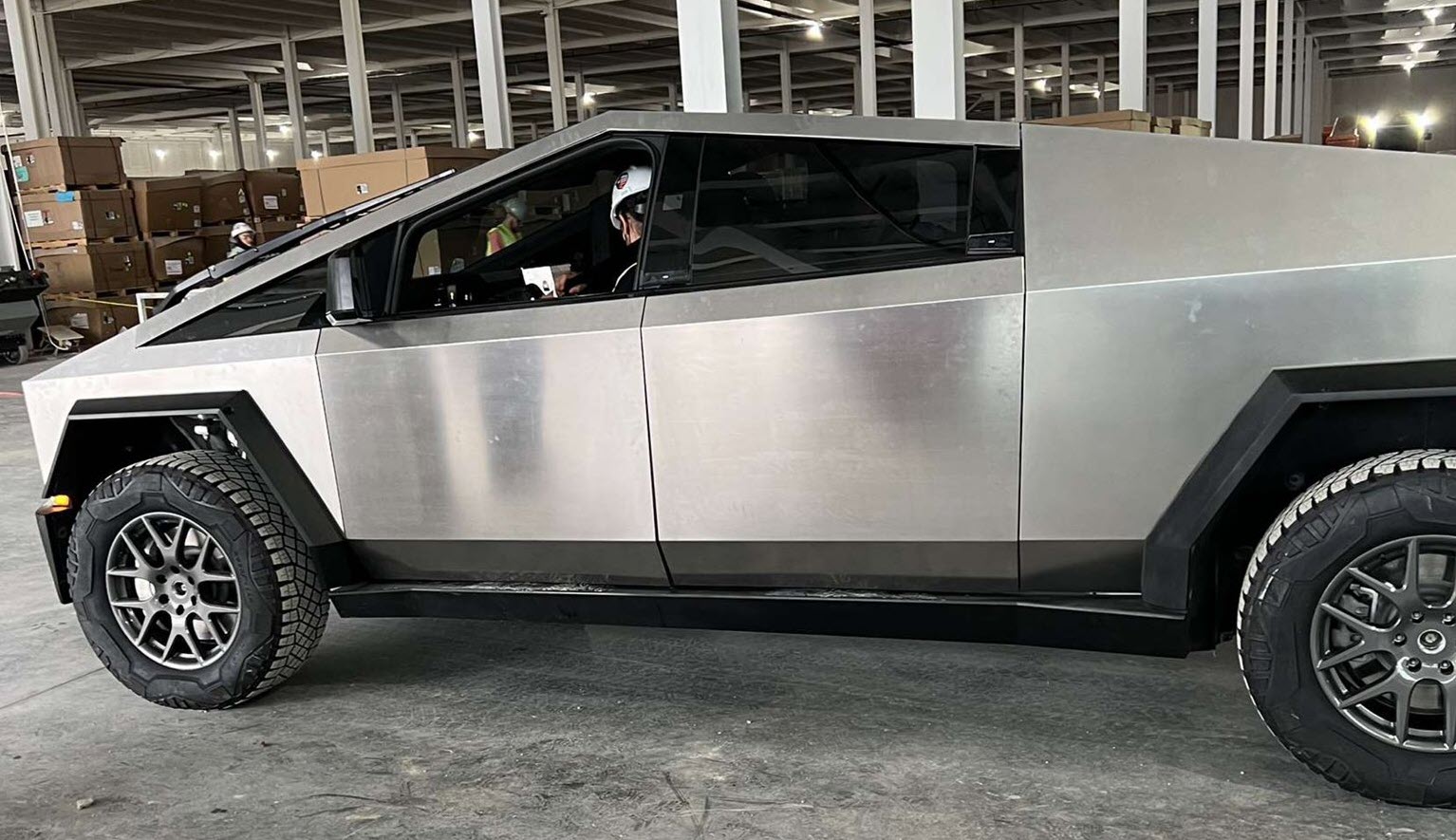 cybertruck inside