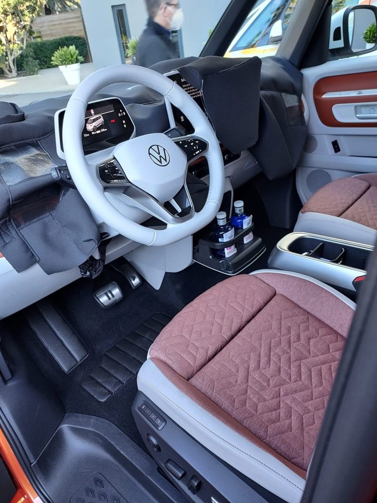 VW ID. BUZZ interior first look - Drive Tesla