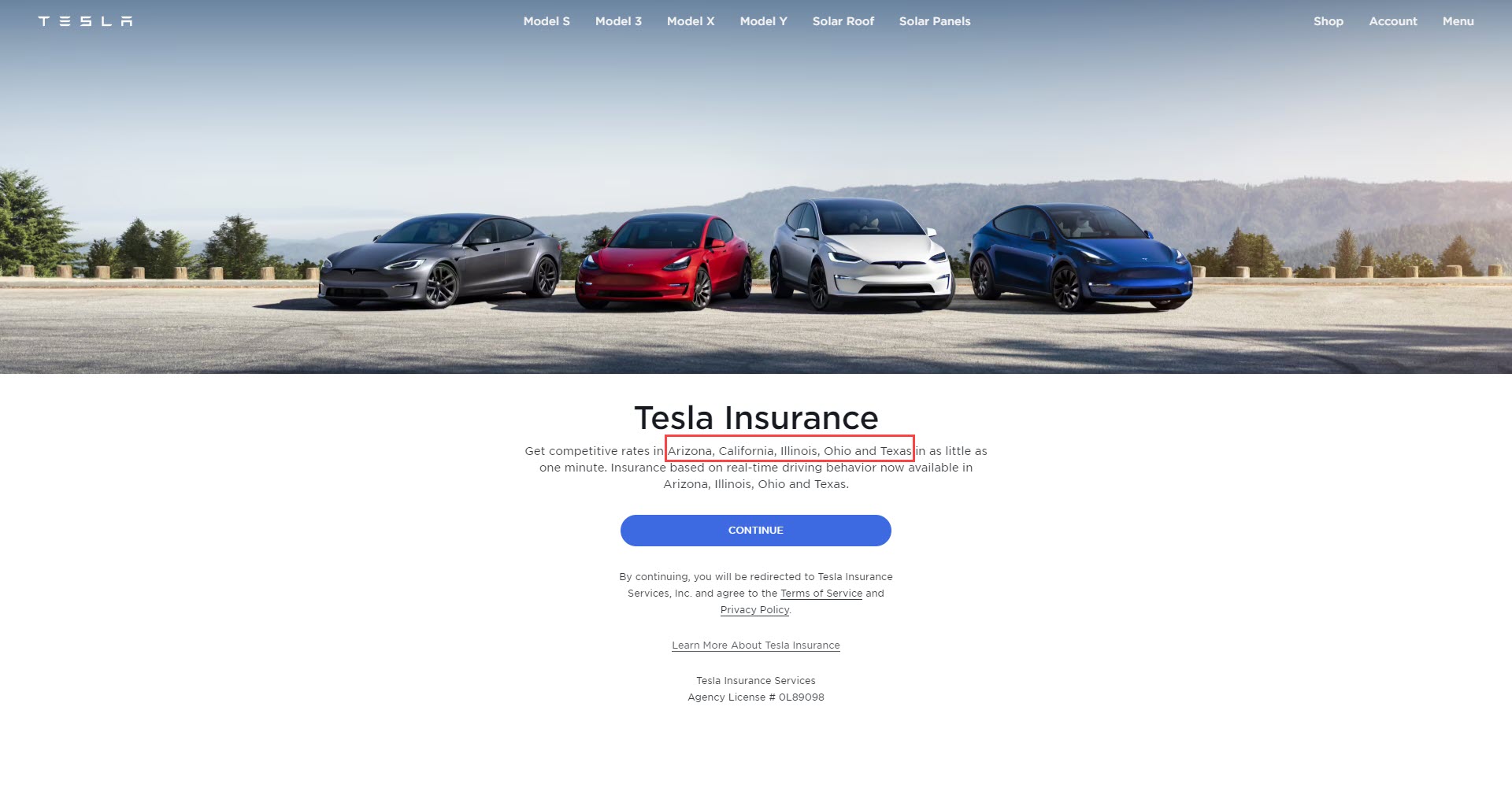 Tesla Insurance launches in Arizona and Ohio Drive Tesla