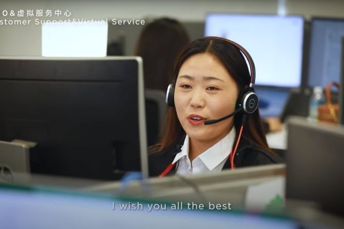 tesla customer service china