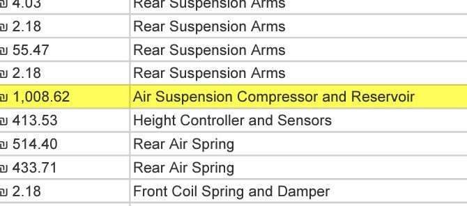air suspension