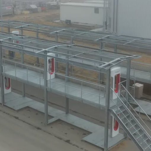 giga berlin supercharger stack