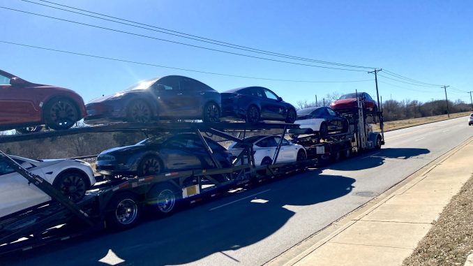 giga texas car carrier giga texas car carrier