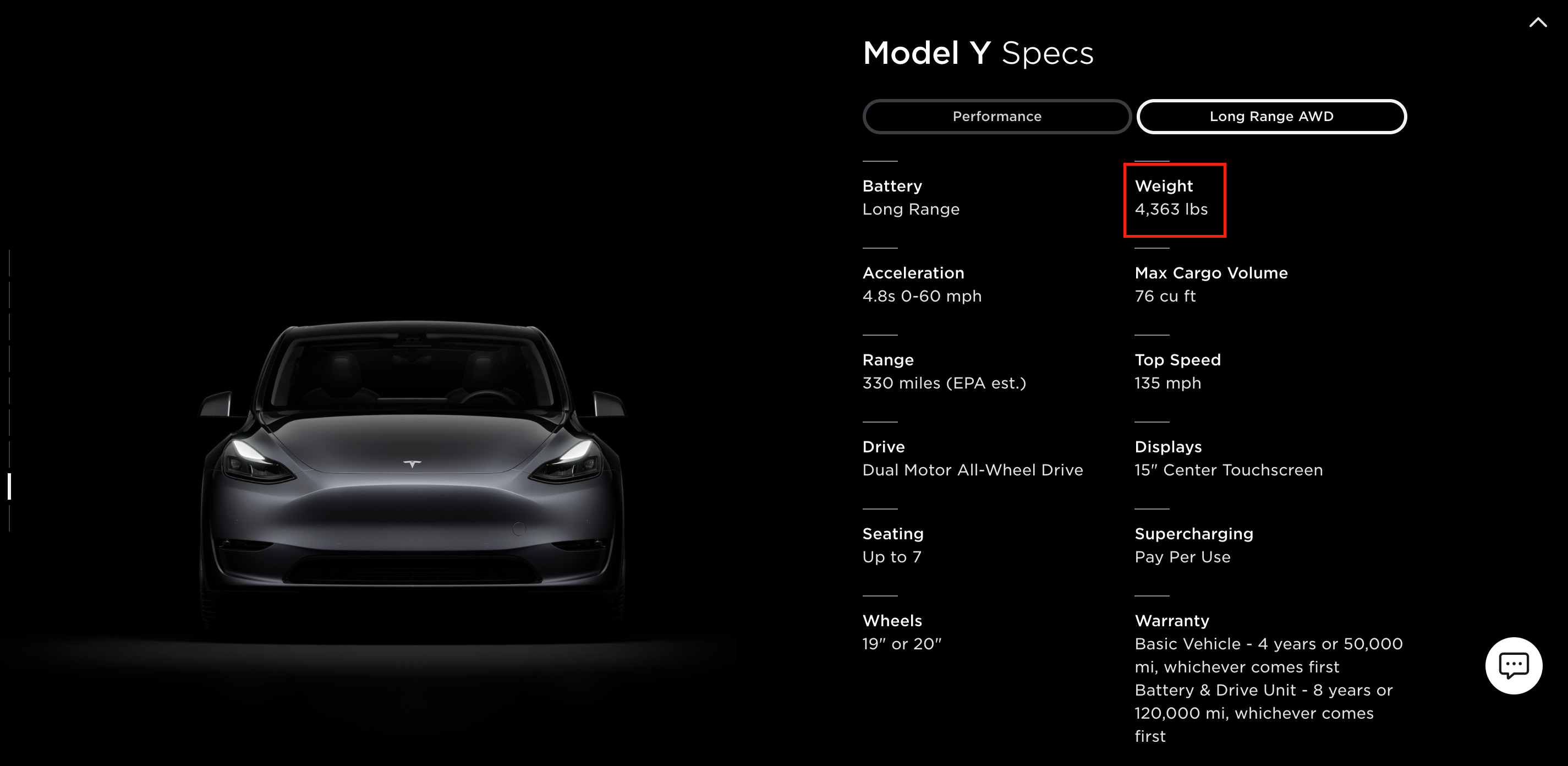 Tesla updates Model Y specs with lower weights Drive Tesla