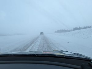 road snow