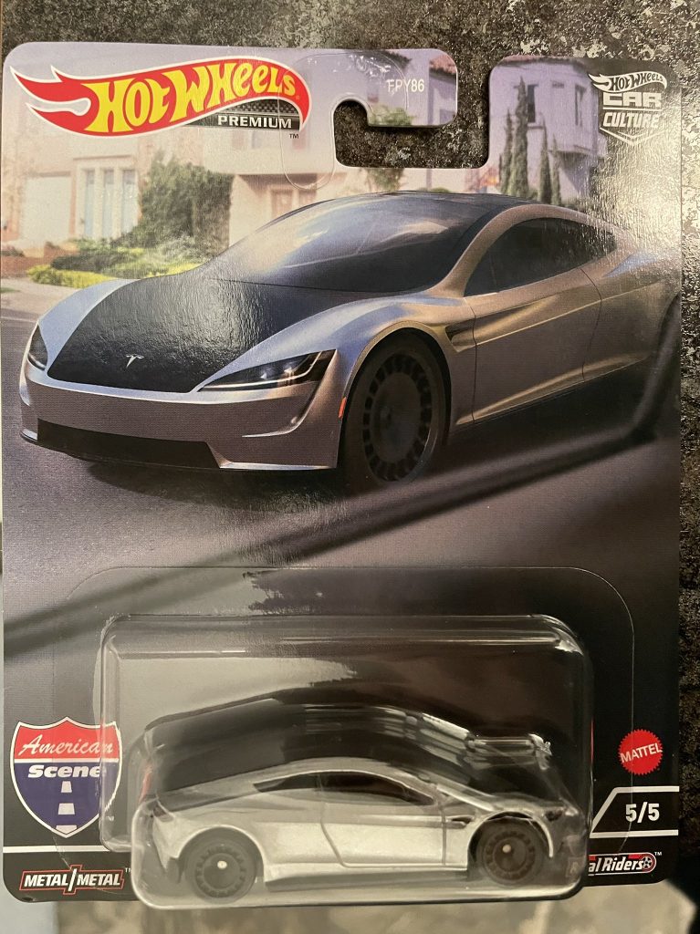 Hot Wheels Releases New Scale Tesla Roadster Drive Tesla