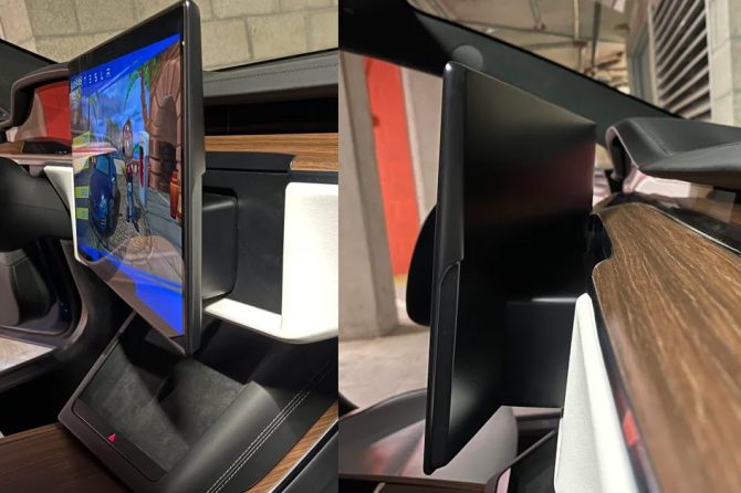 screen tilt left right