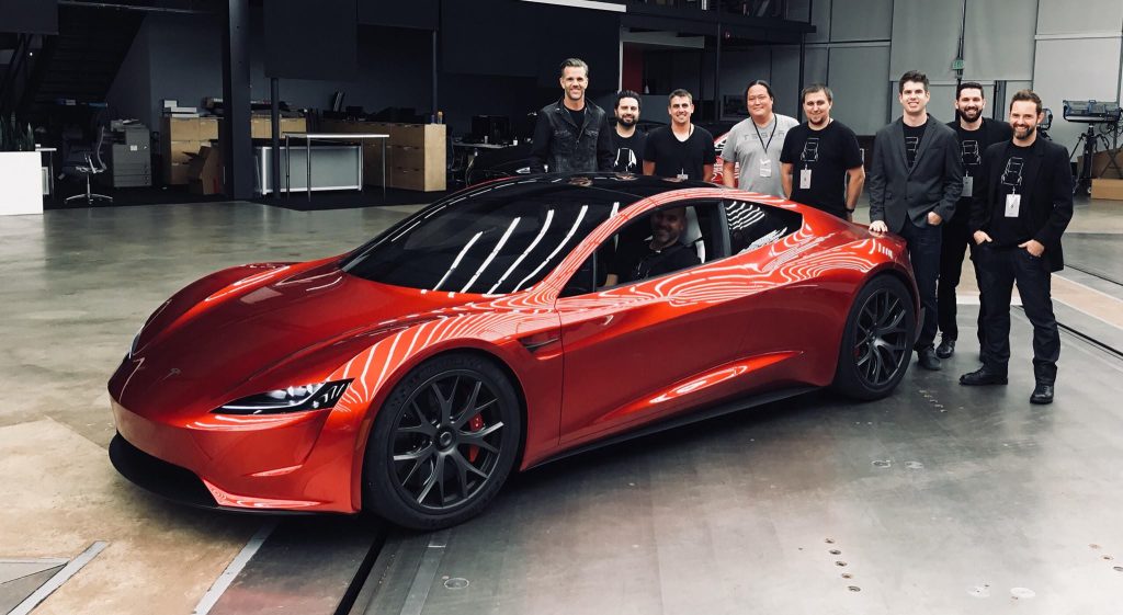 tesla roadster franz