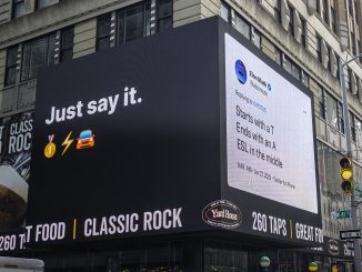 times square ad