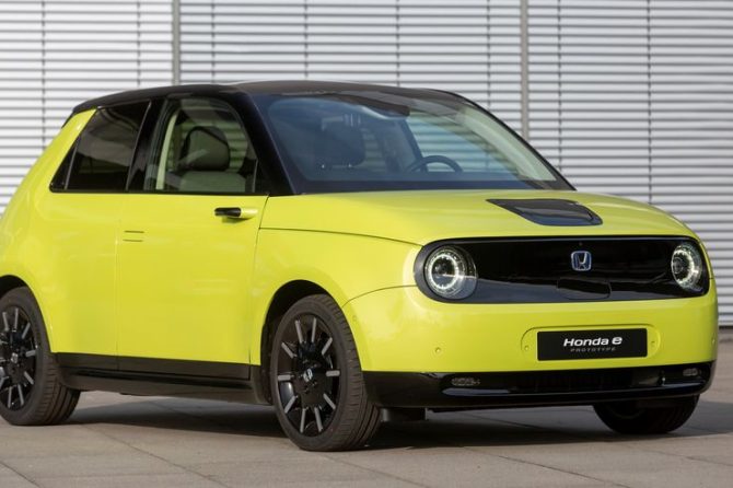 Honda e EV (Credit: Honda)