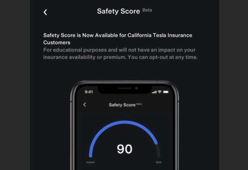 california safety score
