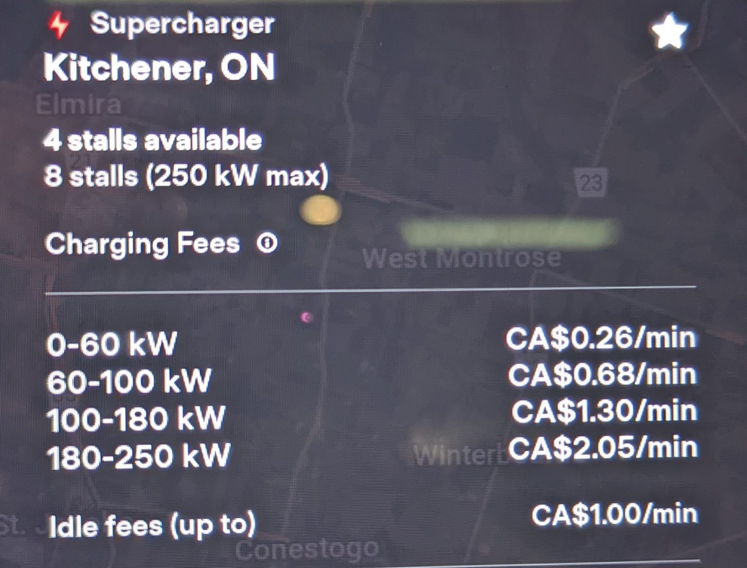 Tesla updates Supercharger fee structure in Canada following similar