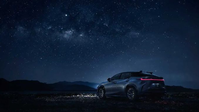 Lexus RZ 450e teaser