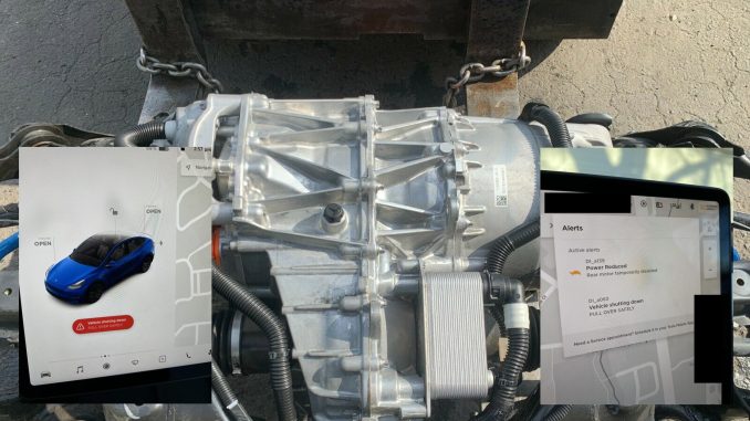 Rear motor