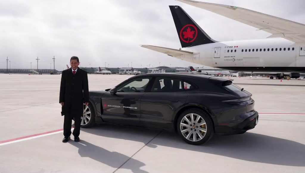 air canada porsche