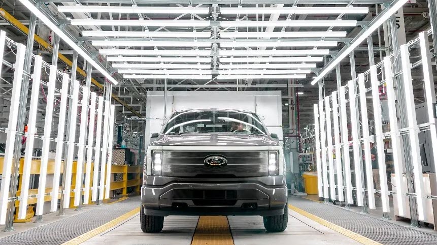 Ford kicks off F-150 Lightning production, teases second electric ...