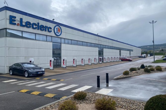 longest supercharger france