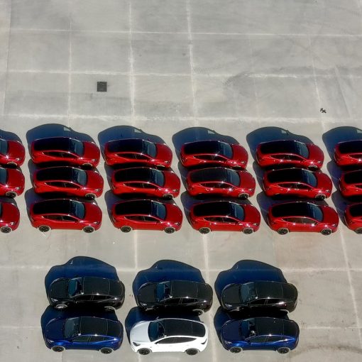 red model y giga texas