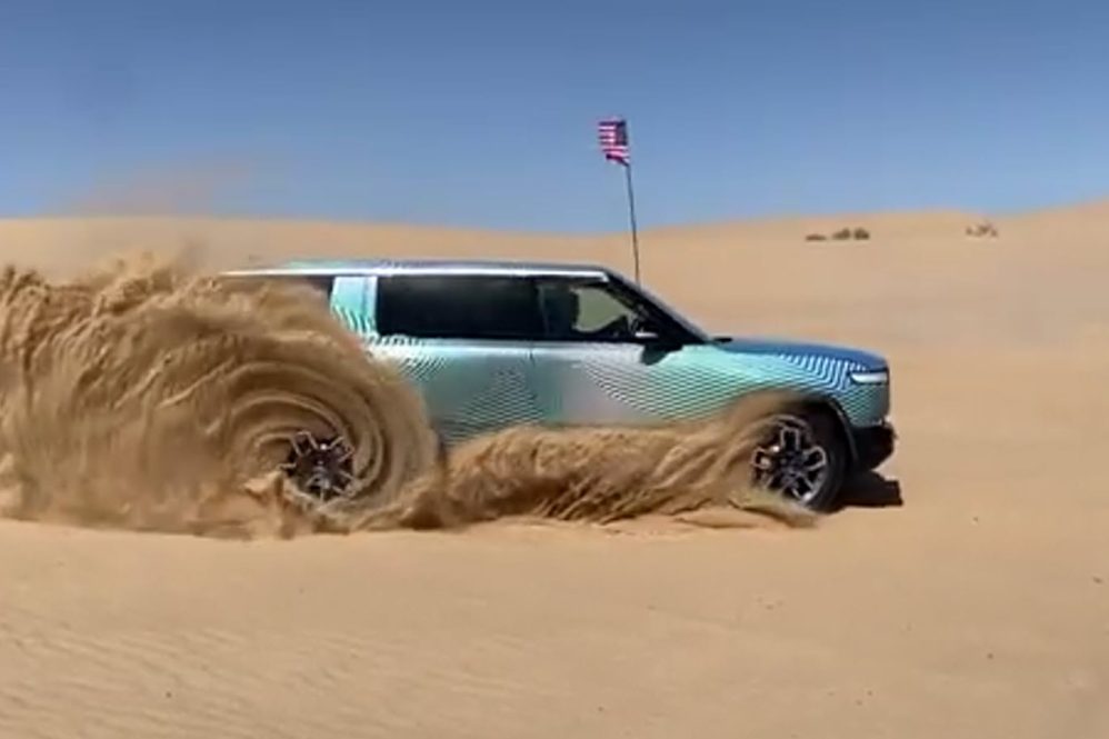 rivian sand mode