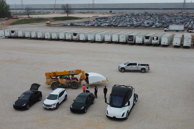 tesla semi texas
