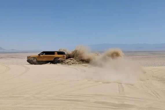 Rivian soft sand mode