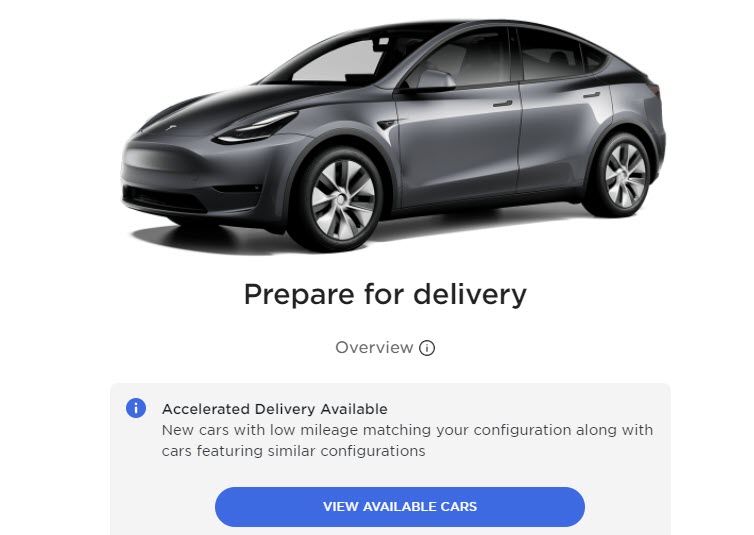 Tesla zaczęła oferować opcję przejścia na standardowy asortyment dla istniejących posiadaczy rezerwacji modelu Y z siedzibą w Austin w celu szybszej dostawy