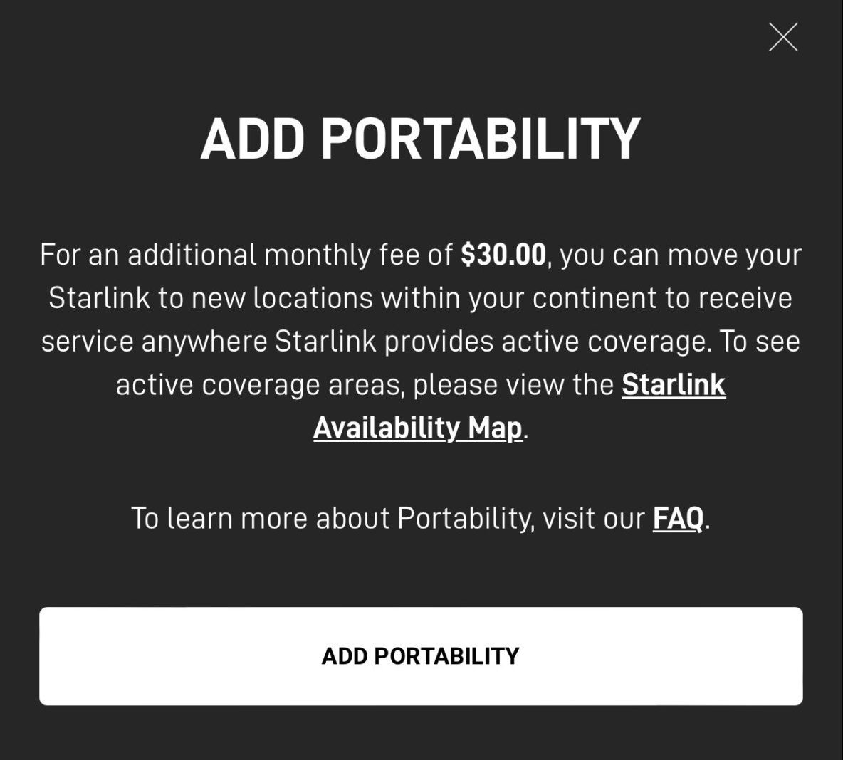 account portal - starlink