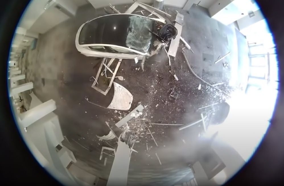 convention center crash