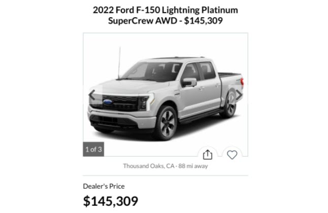 f150 markup