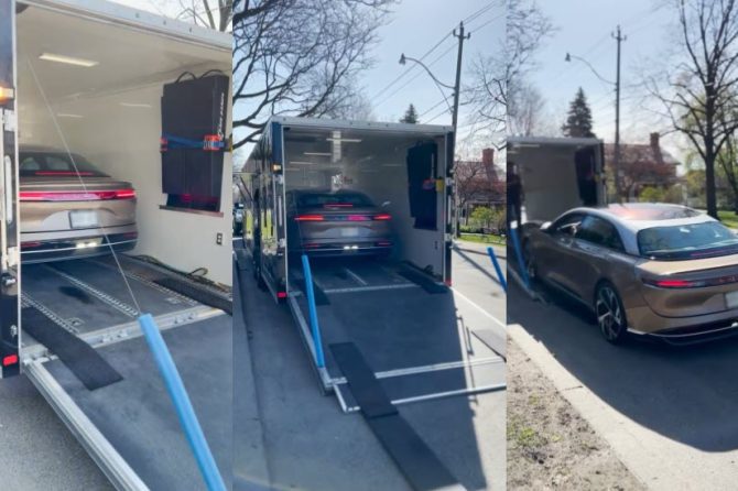 lucid air delivery canada