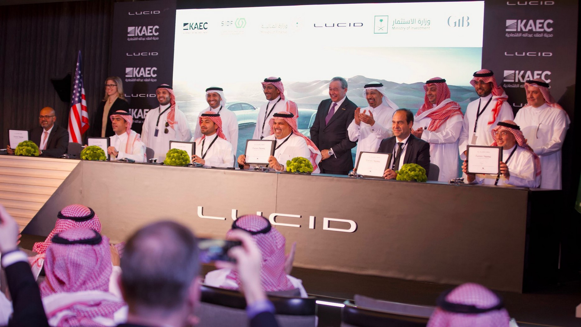 Lucid signs deal to build EV factory in Saudi Arabia that comes with 3