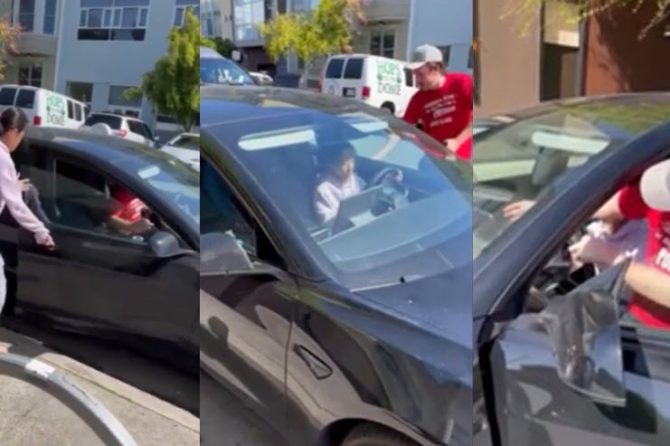 model 3 theft san fran