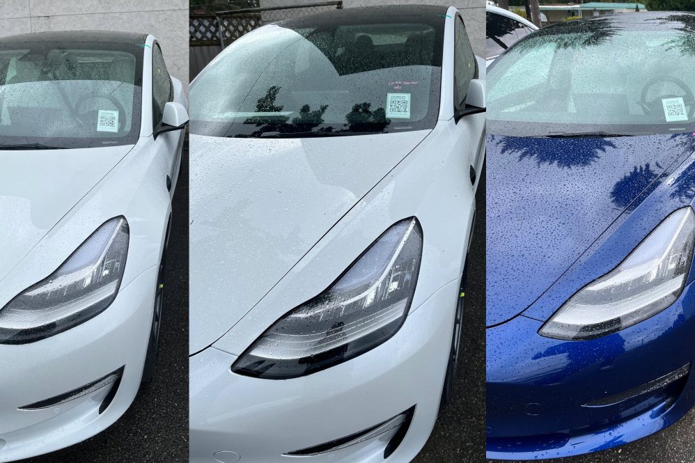 old headlights model 3