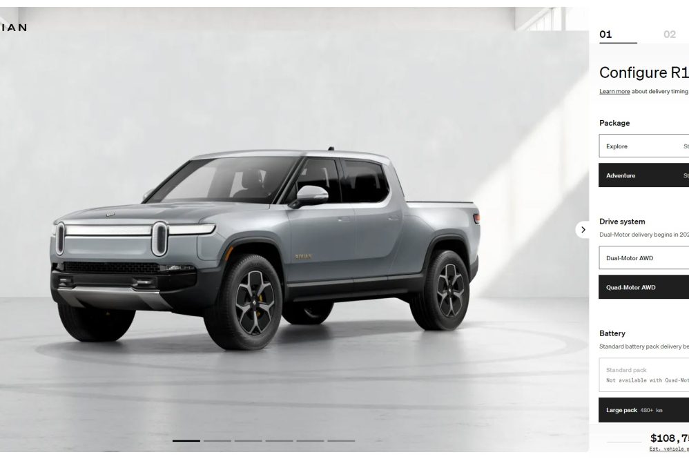 rivian configurator