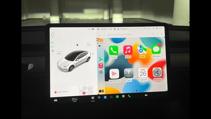 CarPlay Tesla