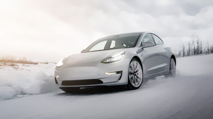 Tesla Model 3 courtesy of Cleantechnica
