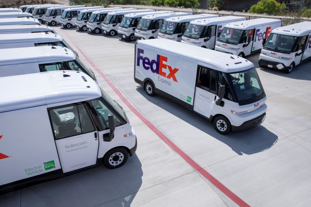 fedex brightdrop vans